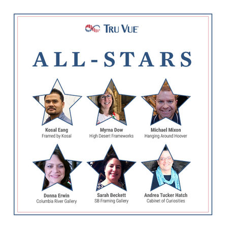 Tru Vue ®  Framing Competition Finalist Donna Erwin