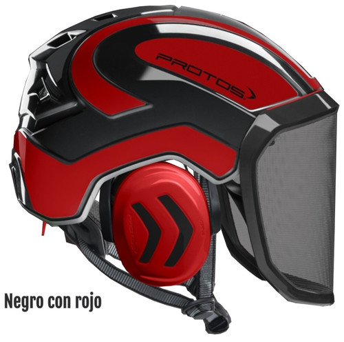 Casco Per Arboristi Integrali Protos - Hi-Viz Yellow Italia - Foto 8