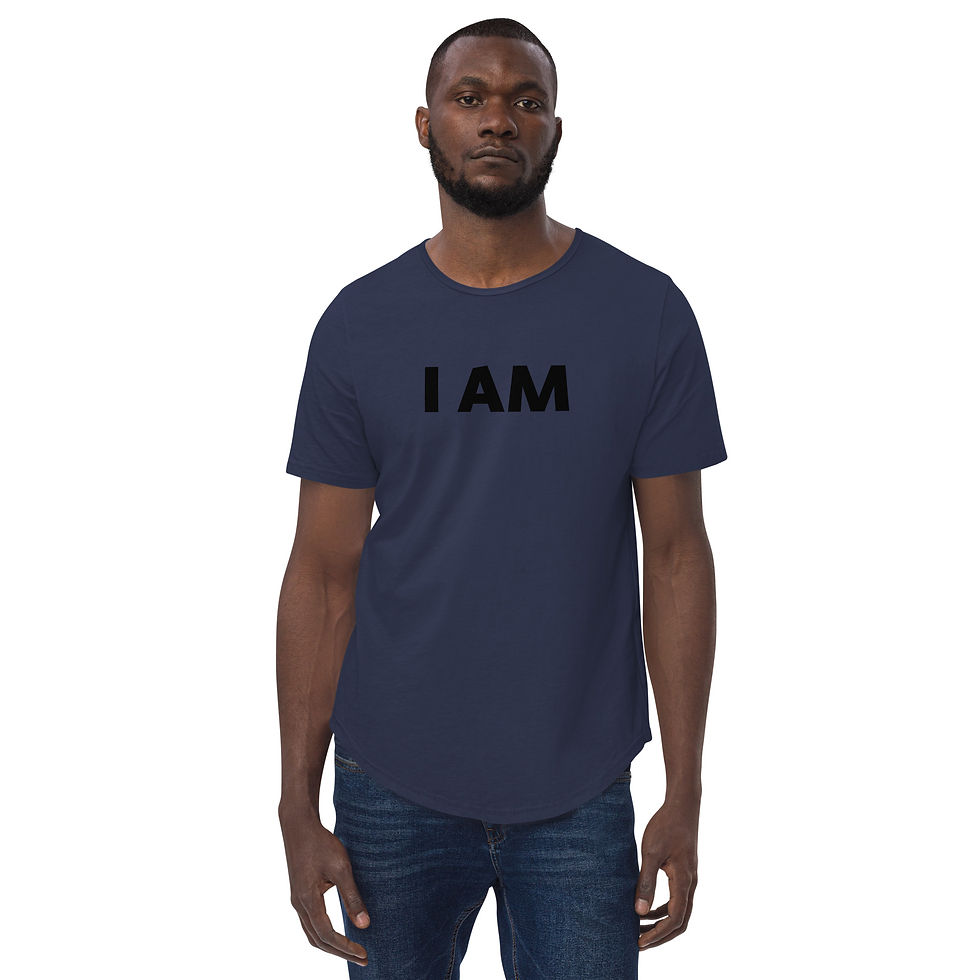 Thumbnail: I Am: Black Letter T-Shirt