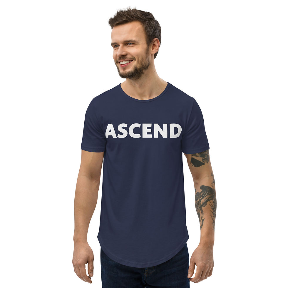 Thumbnail: Ascend: White Letter T-Shirt
