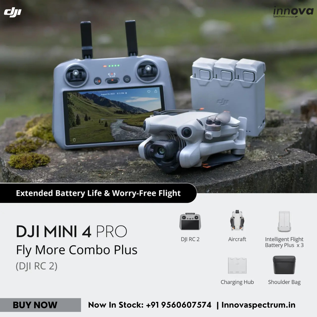 DJI Mini 4 Pro Fly More Combo Plus (45 Mins)