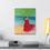 Thumbnail: Footprints On the Beach Canvas Gallery Wraps