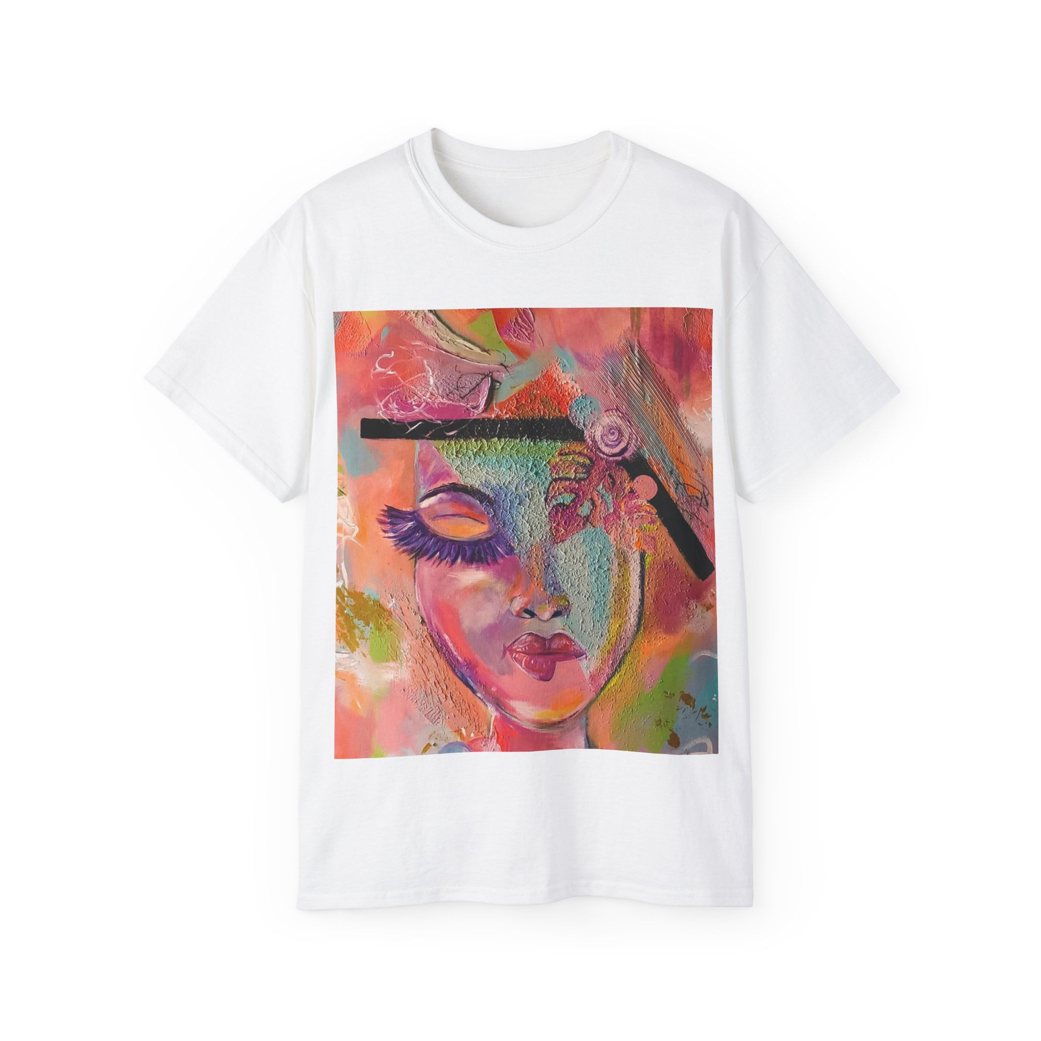 Pink Harmony Cotton Tee