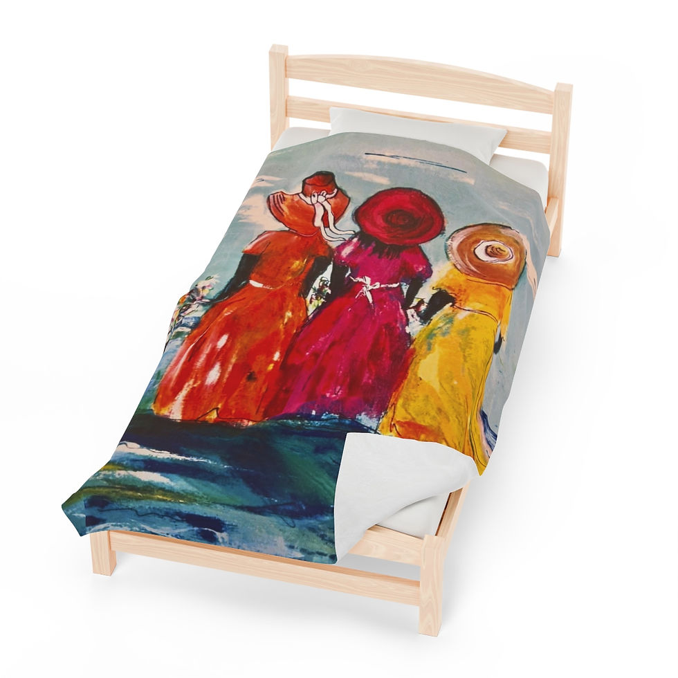Thumbnail: Sisters Elegances- Plush Blanket