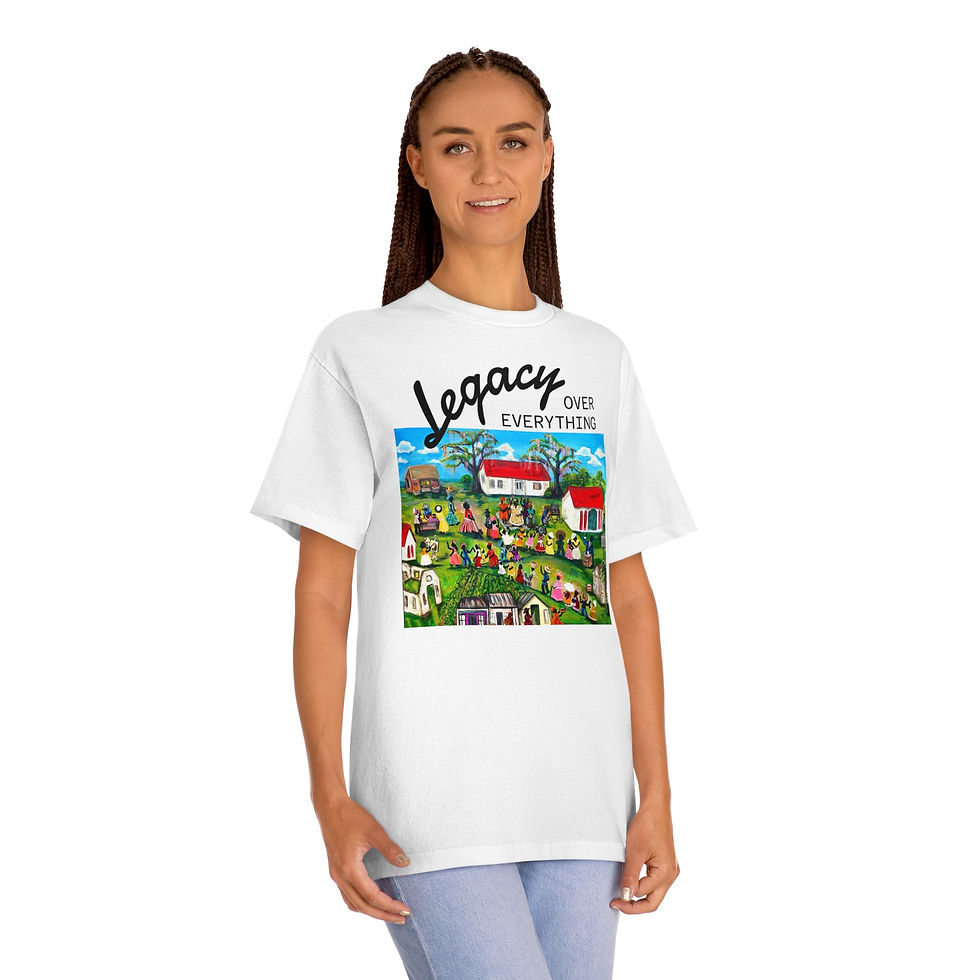 Thumbnail: Legacy Over Everything Unisex Classic Tee - Vibrant Art Inspired Shirt