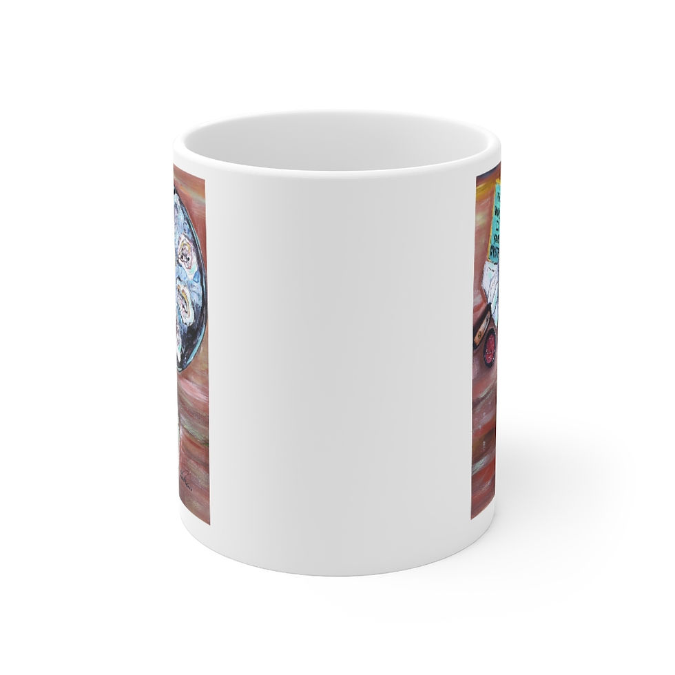 Thumbnail: The World Is Your Oyster Ceramic Mug 11oz