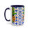 Thumbnail: Tropical Pineapple Accent Coffee Mug - 11oz & 15oz