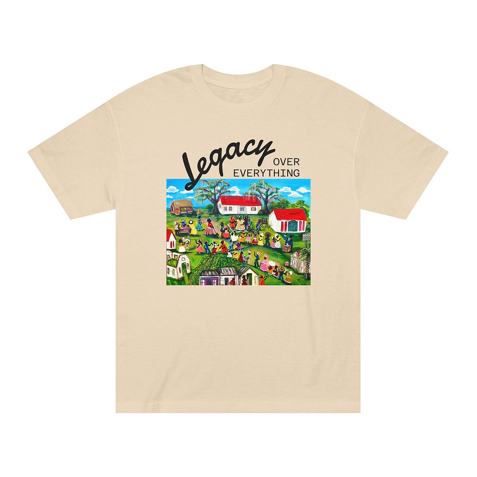 Thumbnail: Legacy Over Everything Unisex Classic Tee - Vibrant Art Inspired Shirt