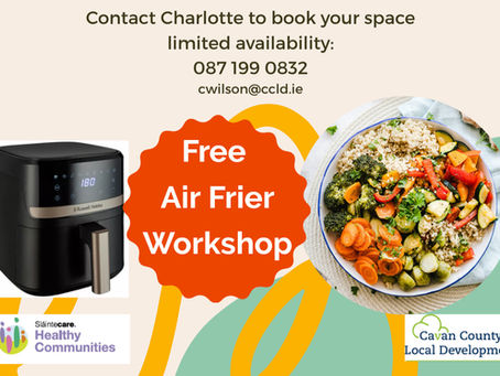 FREE air fryer workshop for youth