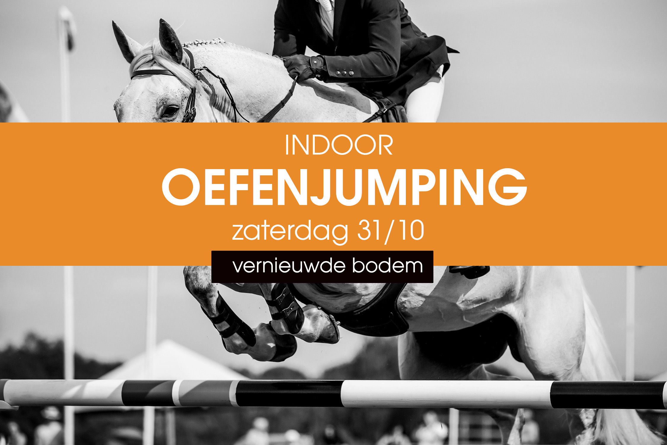 Oefenjumping indoor - Zaterdag 31/10