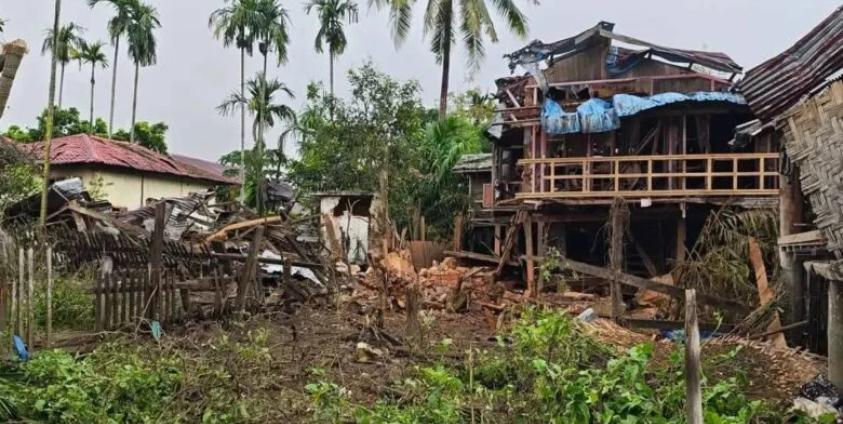 Myanmar Junta Airstrikes Destroy Thousands of Homes in Kachin’s Shwegu Township