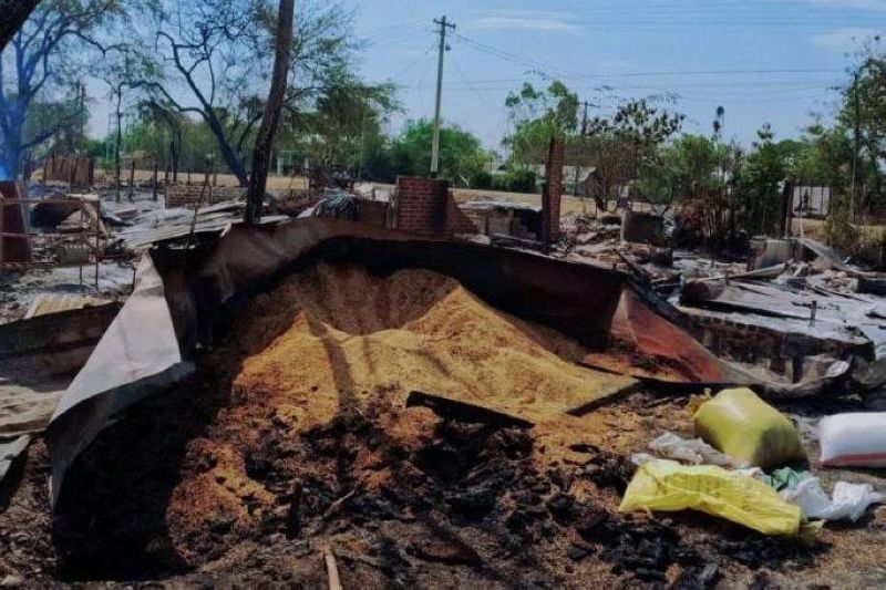 Myanmar junta airstrikes and paramotor bombings kill five in Pale Township following high-profile resistance surrender