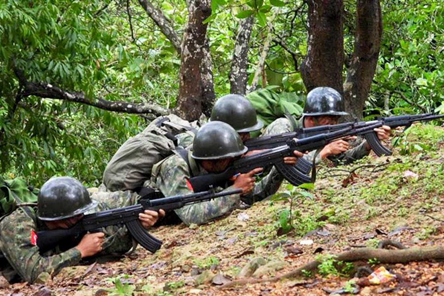 Arakan Army, allied resistance forces ambush junta columns in Indaw