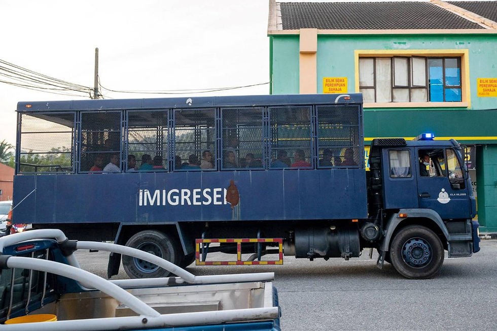 Malaysia detains 186 undocumented migrants, Including 26 Myanmar nationals