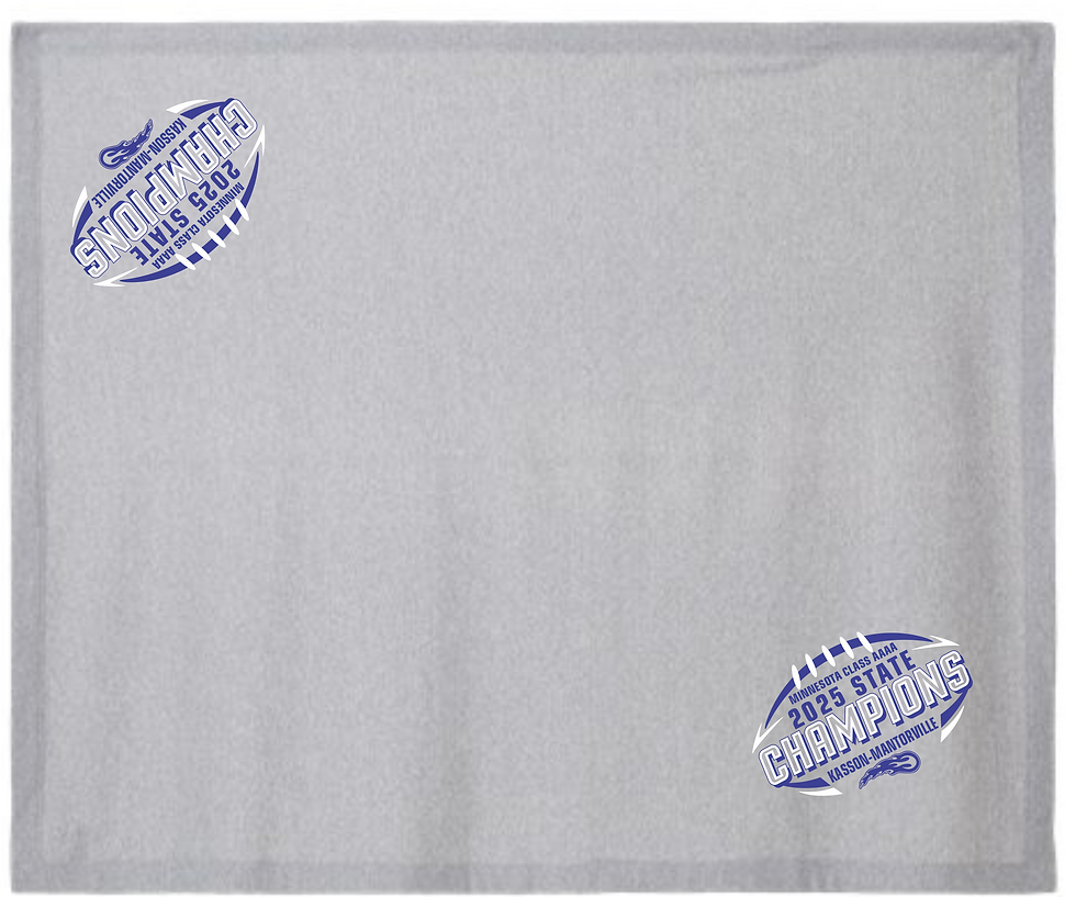 2025 KoMets Football State Champs Blanket