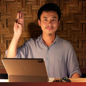 Activist Nan Lin accepts NED 2026 Democracy Award on behalf of Myanmar’s Spring Revolution