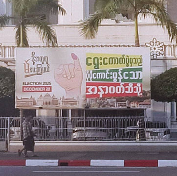 Election… What Election? Yangon Shrugs at Sunday’s Junta-Run Poll