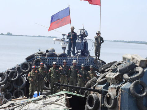 Myanmar Regime Forces Beached in Battle for Sittwe