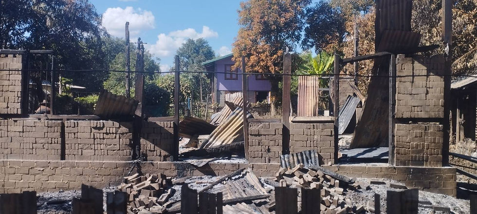 Massive arson campaign by Myanmar junta troops leaves seven Sagaing villages in ruins