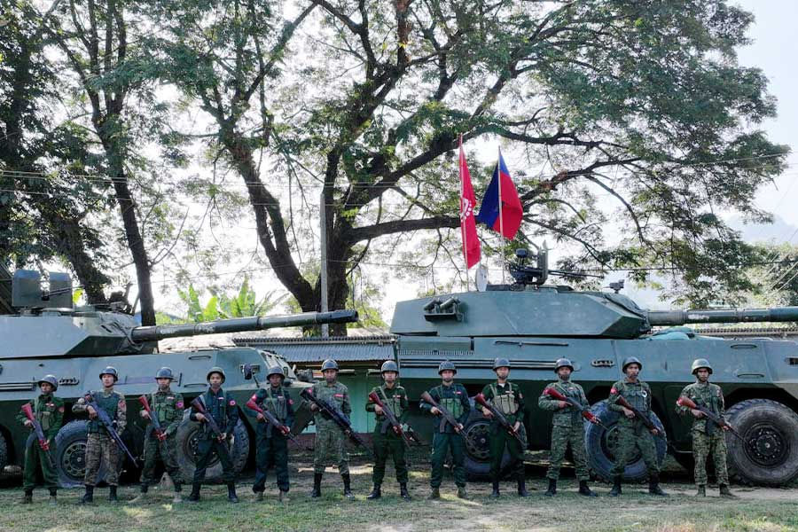 Arakan Army steps up offensives as monsoon hampers junta air and naval operations