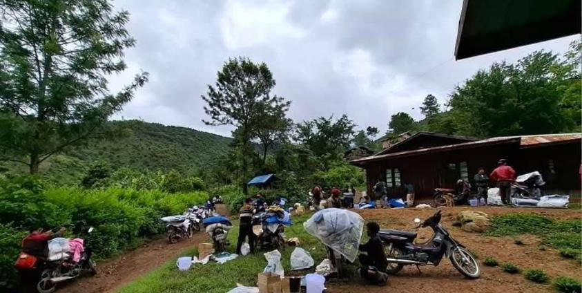 Over 14,000 civilians flee as thousand-strong junta offensive and crippling aid blockade target Chin-Magway border