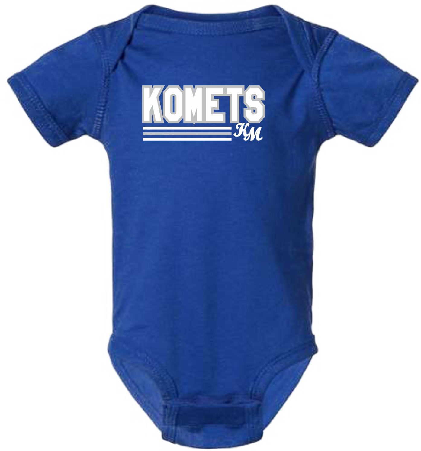 KMES PTA KoMets Infant/Toddler Block Logo