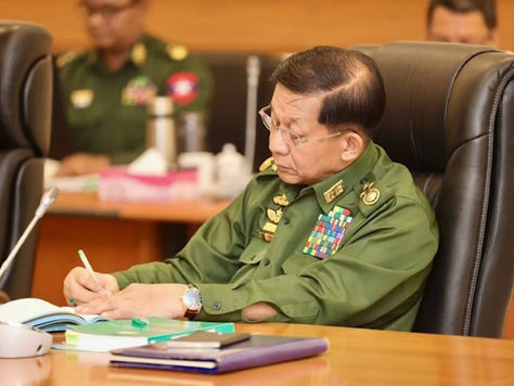 Myanmar junta leader highlights 2024 achievements amid ongoing challenges in New Year’s message