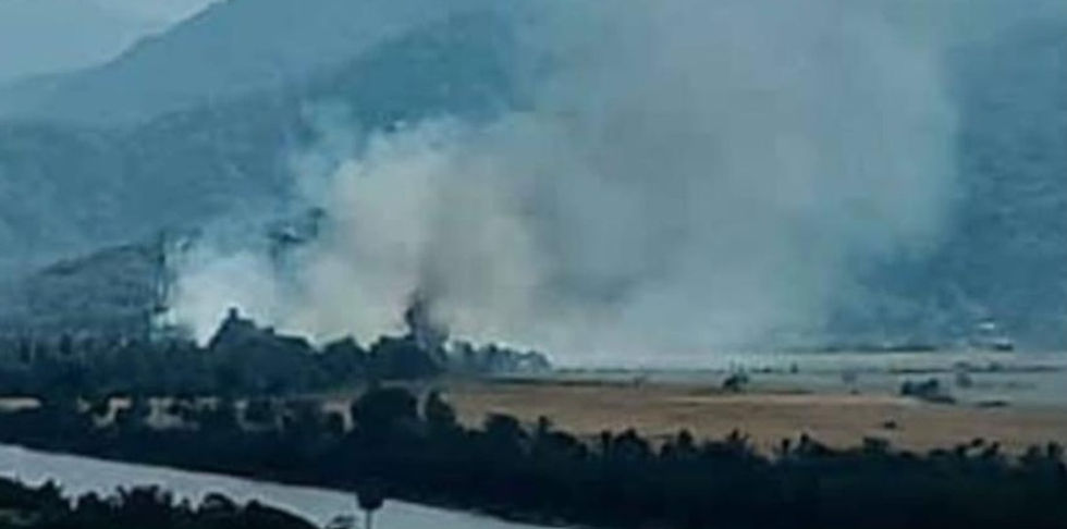 Junta torches homes in Thayetchaung Township village