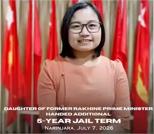Daughter of Former Rakhine Prime Minister Handed Additional 5-Year Jail Term