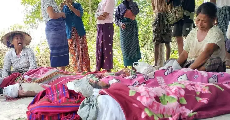 Myanmar junta airstrikes killed at least 15 civilians last week