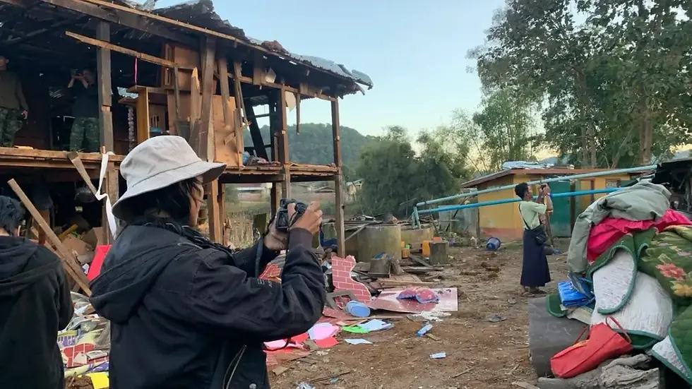 Meet Myat Moe Thu, a woman journalist in Myanmar’s conflict zones