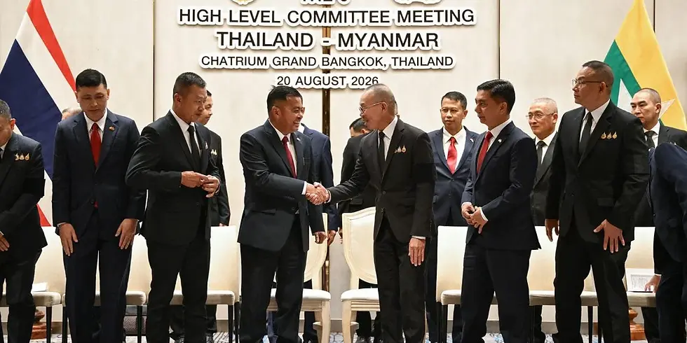 Border Fighting Tops Agenda at Annual Thai-Myanmar Military Talks
