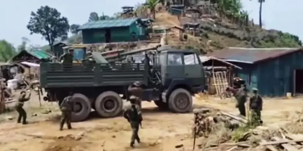 KIA troops after capturing Mansi in 2025