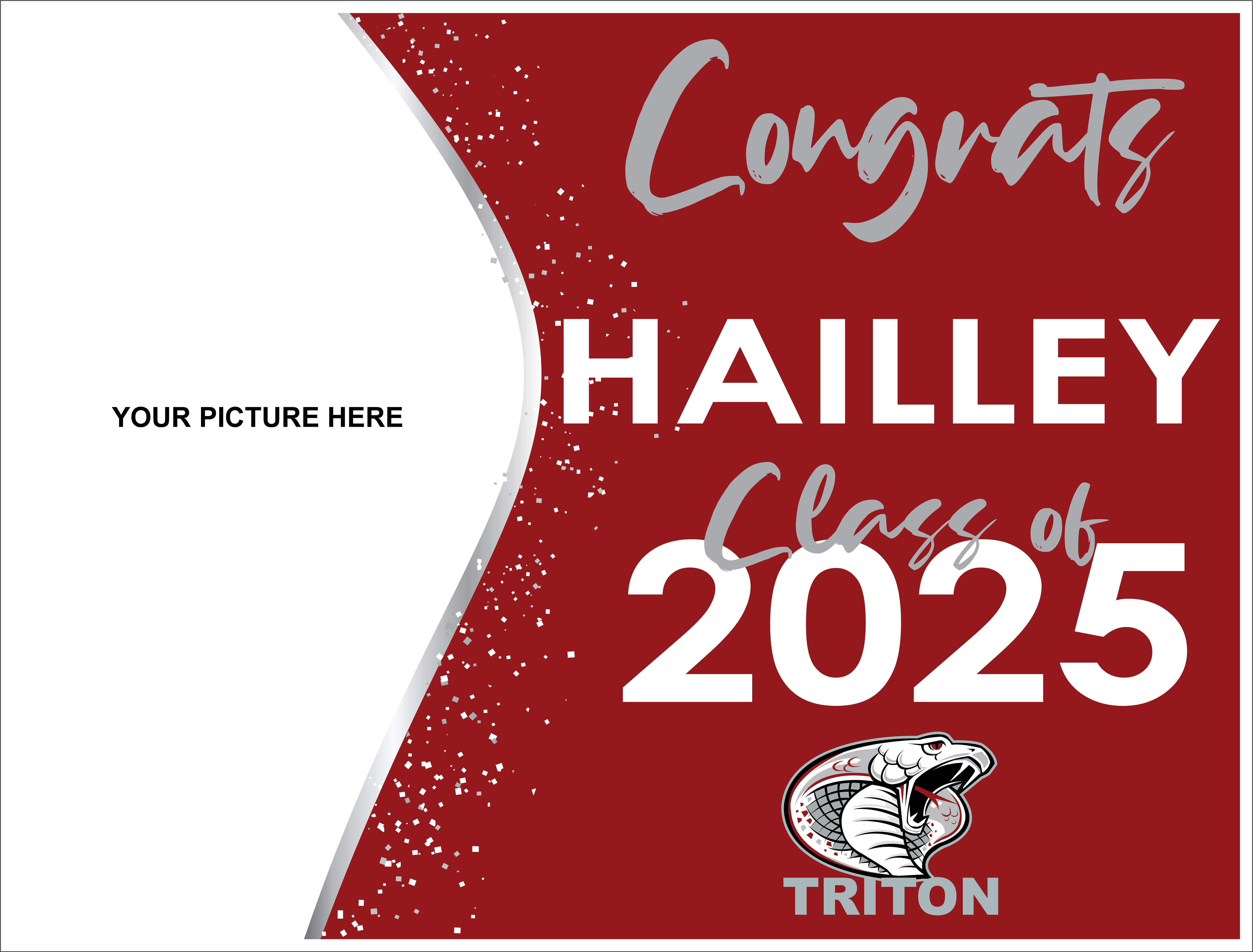 Graduation Yard Sign B