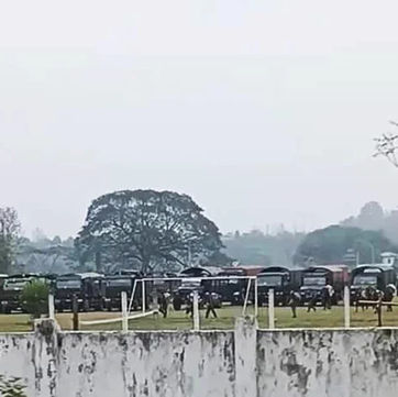 Myanmar Junta Convoy Resupplies Military Bases Along Route to Myitkyina