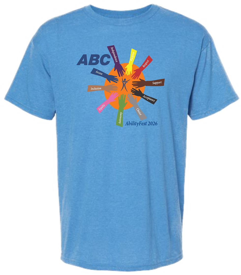 Thumbnail: ABC Ability Fest '26 T-shirt