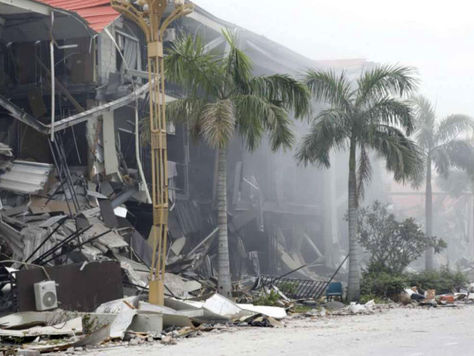 Images Show Myanmar Scam Hub Largely Standing Despite Crackdown