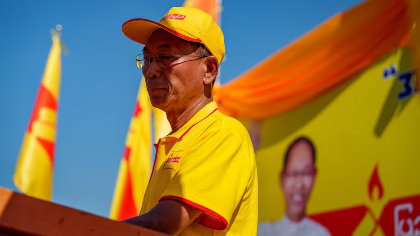 Myanmar’s first election in five years begins – but experts warn it’s a sham