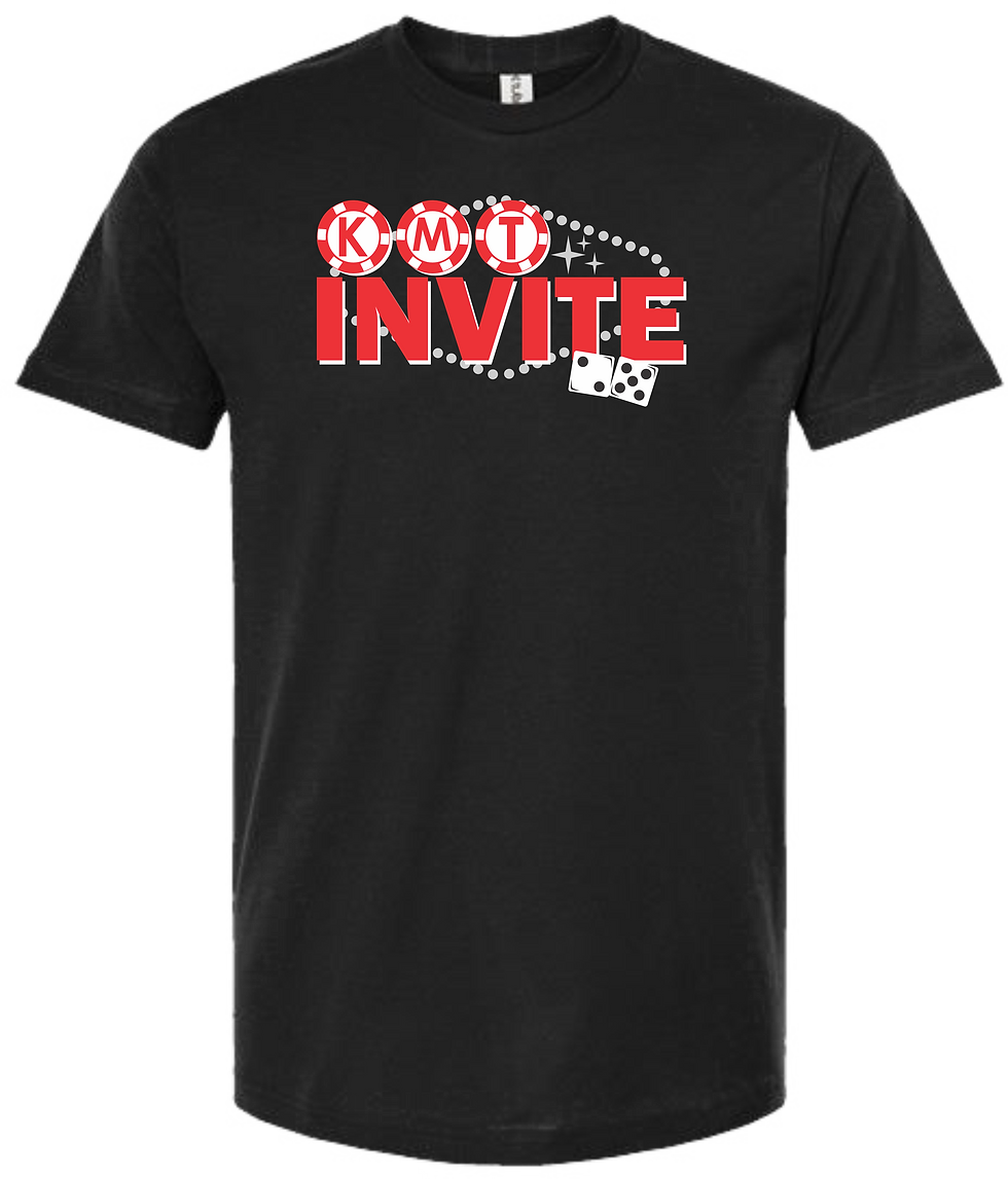 KMT Gymnastics Invite t-shirt