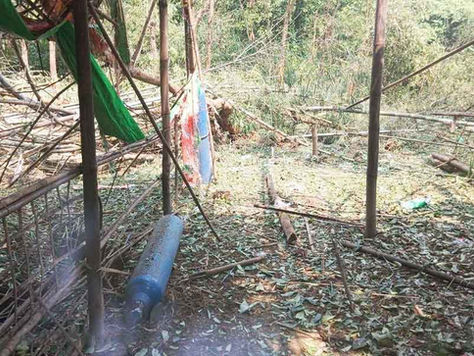 Displaced civilians struggle to access healthcare after junta airstrike destroys Ponnagyun clinic