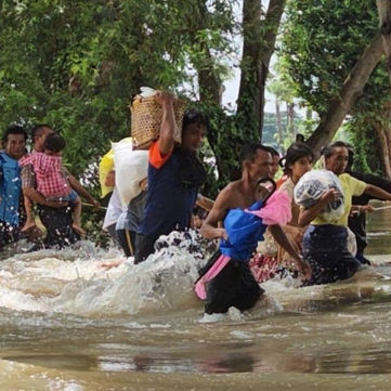 NUG: 25 dead and over 440,000 affected as flooding spreads across 17 townships in Myanmar