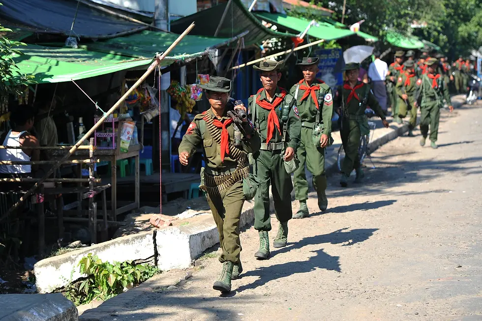 In Arakan, Number of Persons Detained by the Military Commission Reached 39 in May
