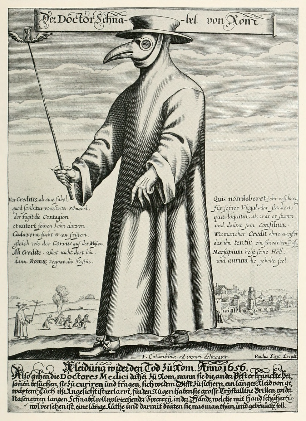Médecin de la peste, post Moyen âge