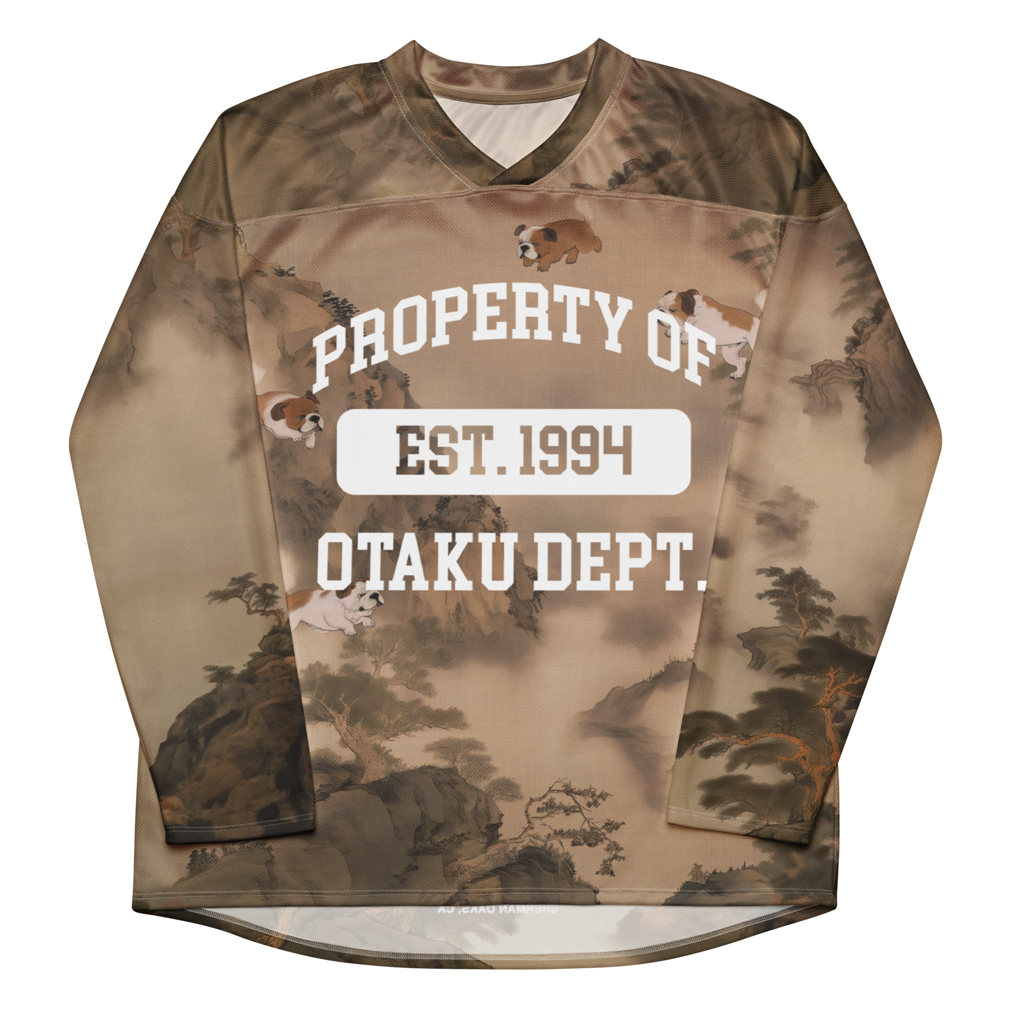 Front view of Jersey