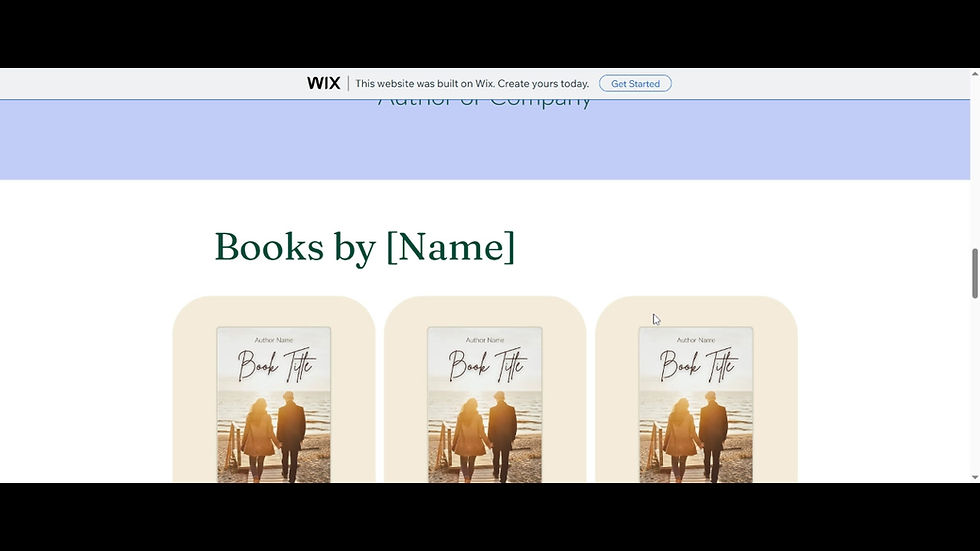 Thumbnail: Boardwalk Website Template