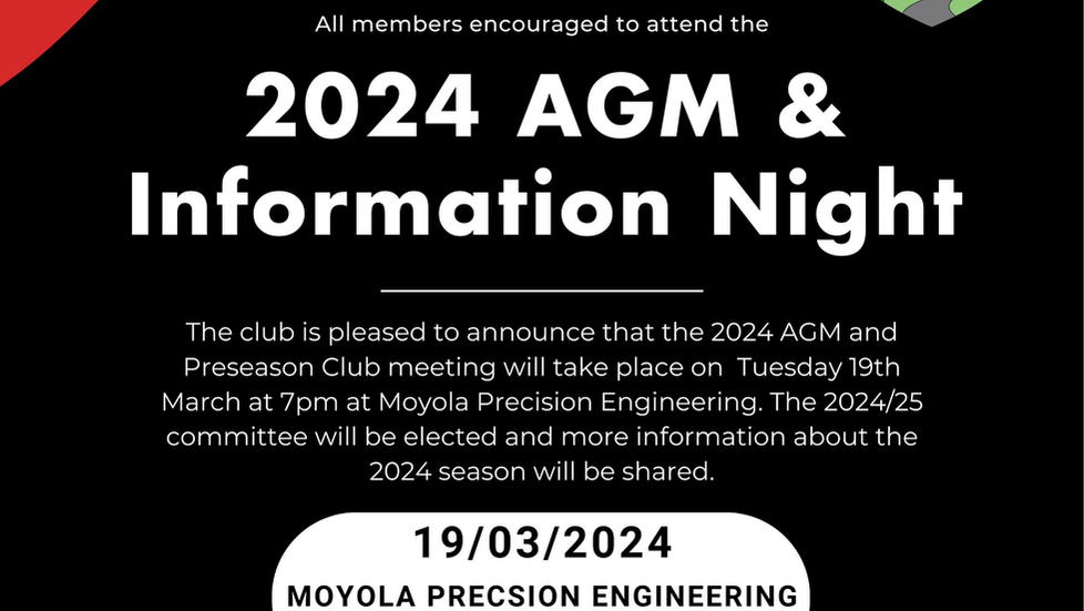 Maghera Cricket Club 2024 AGM & Information Night