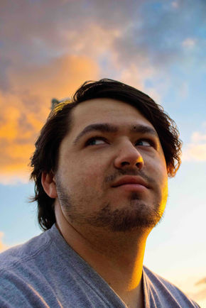 Issac Harley Sunset portrait