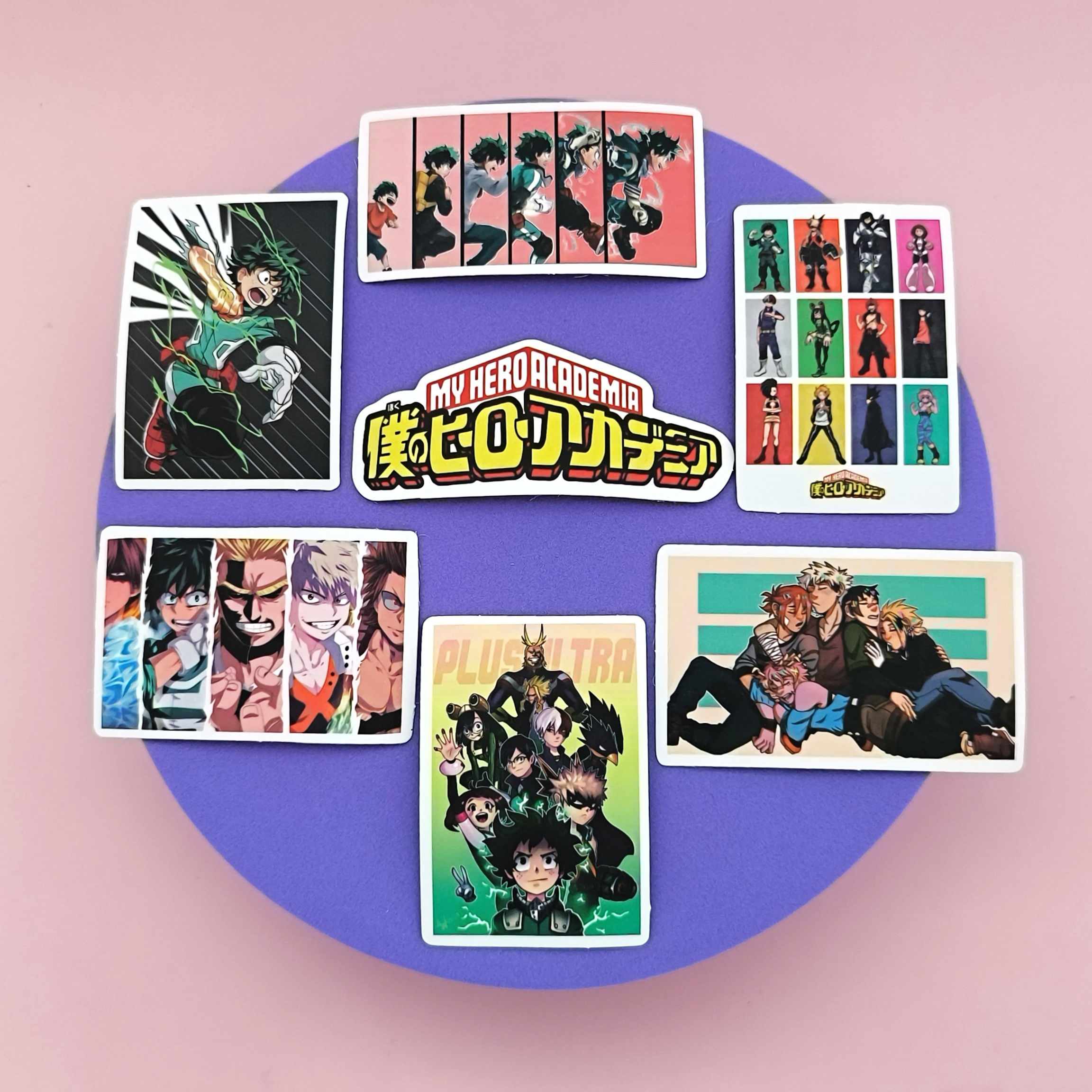 Stickers 7-pack - My Hero Academia Panels