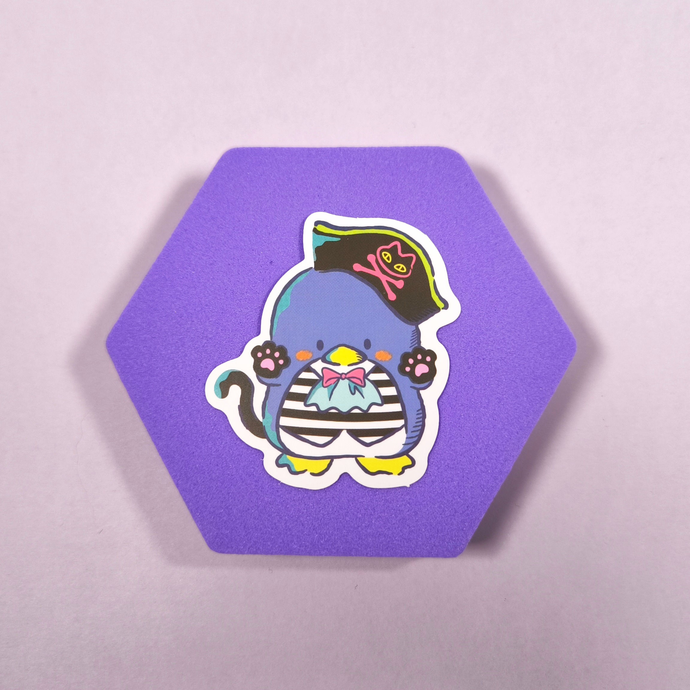 Sticker - Tuxedo Sam Halloween