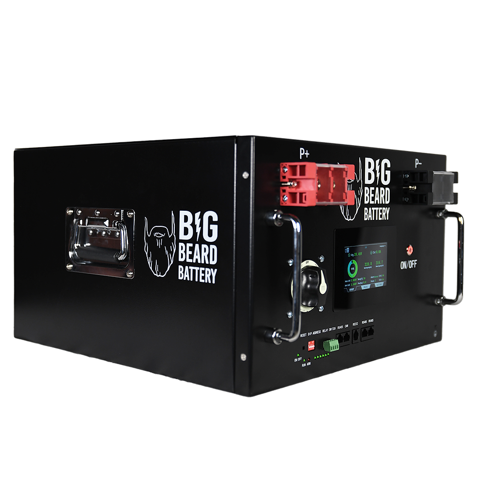 Thumbnail: "The Beast" 24-Volt 300AH 7680 Watt Lithium Battery, Bluetooth/Heated